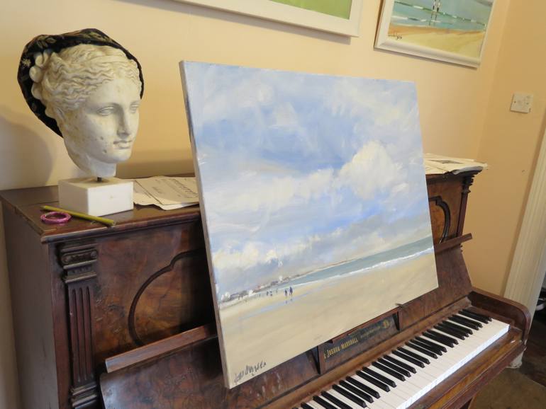 Original Figurative Seascape Painting by Malcolm Ludvigsen