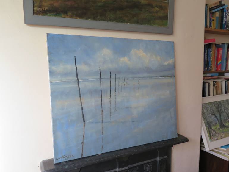 Original Figurative Seascape Painting by Malcolm Ludvigsen