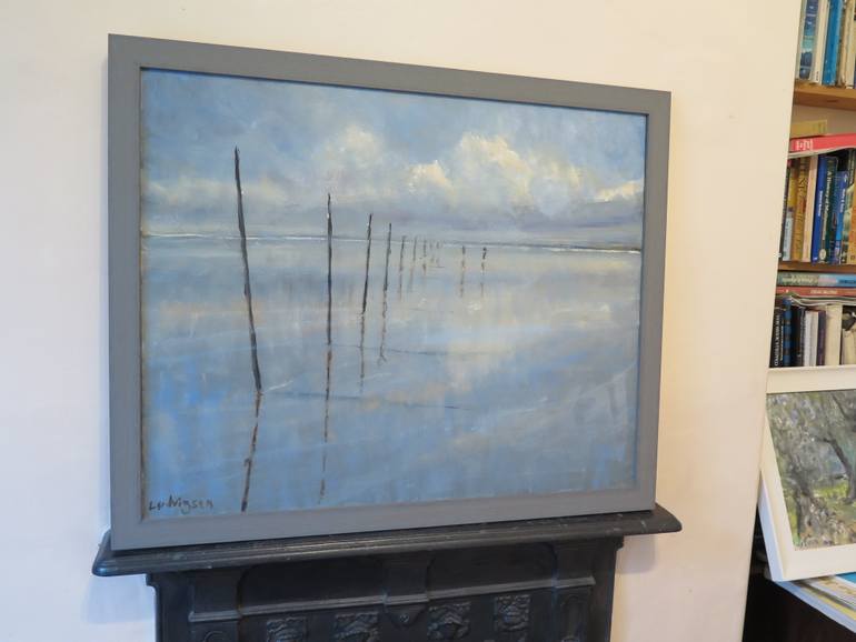 Original Figurative Seascape Painting by Malcolm Ludvigsen
