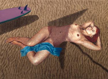 Print of Nude Paintings by Michael Kiselev