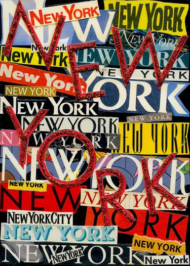 Original Cities Collage by Chery Holmes