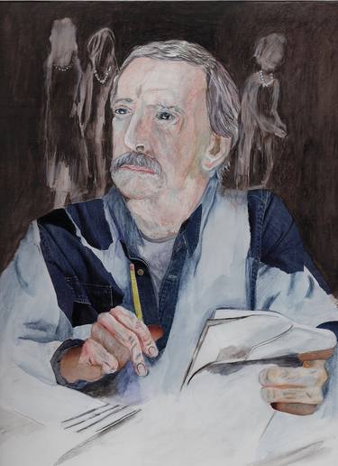 Original Contemporary Performing Arts Mixed Media by Chery Holmes