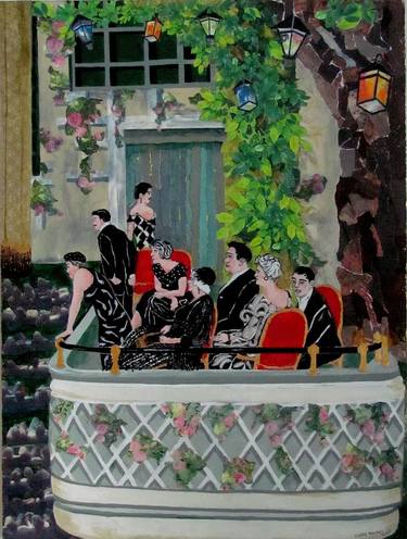 Original Contemporary Performing Arts Mixed Media by Chery Holmes
