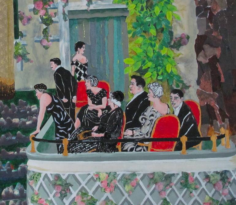 Original Contemporary Performing Arts Mixed Media by Chery Holmes