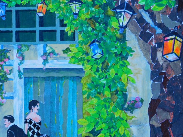 Original Contemporary Performing Arts Mixed Media by Chery Holmes