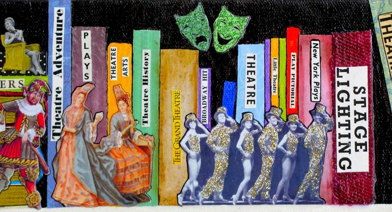 Original Figurative Culture Collage by Chery Holmes