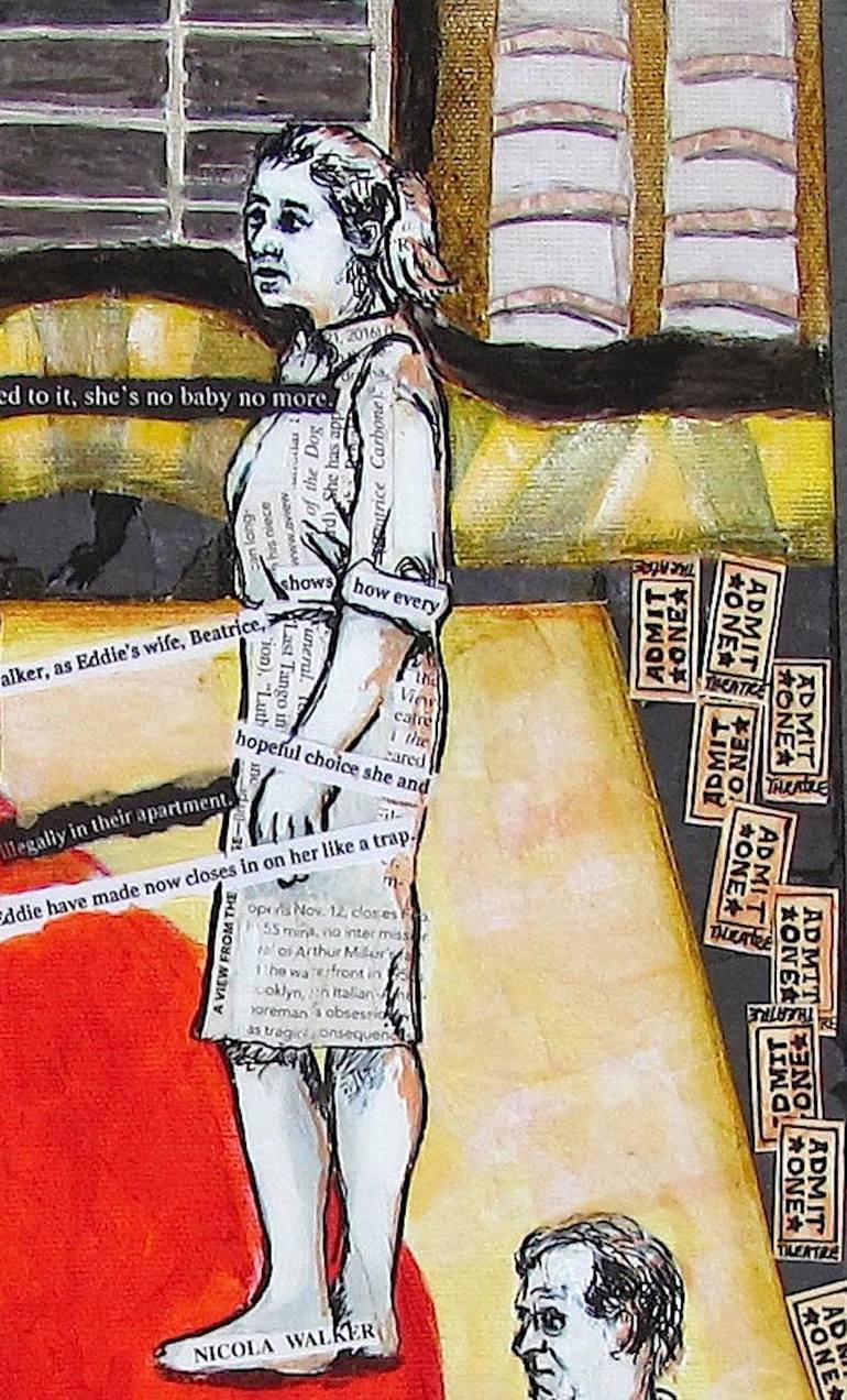 Original Figurative Culture Collage by Chery Holmes