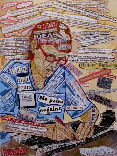 Print of People Collage by Chery Holmes