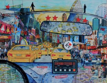 Print of Cities Collage by Chery Holmes