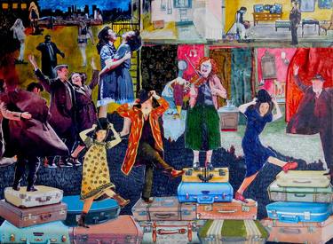 Print of Figurative Performing Arts Collage by Chery Holmes