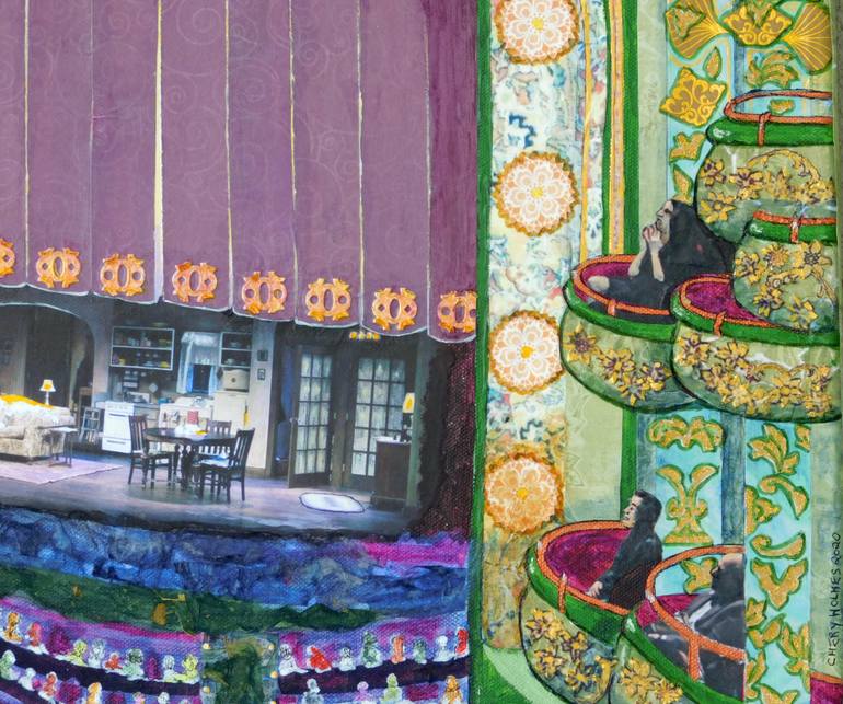 Original Art Deco Other Collage by Chery Holmes