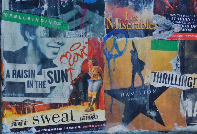 Original Street Art Culture Collage by Chery Holmes