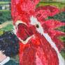 Detail #2 rooster