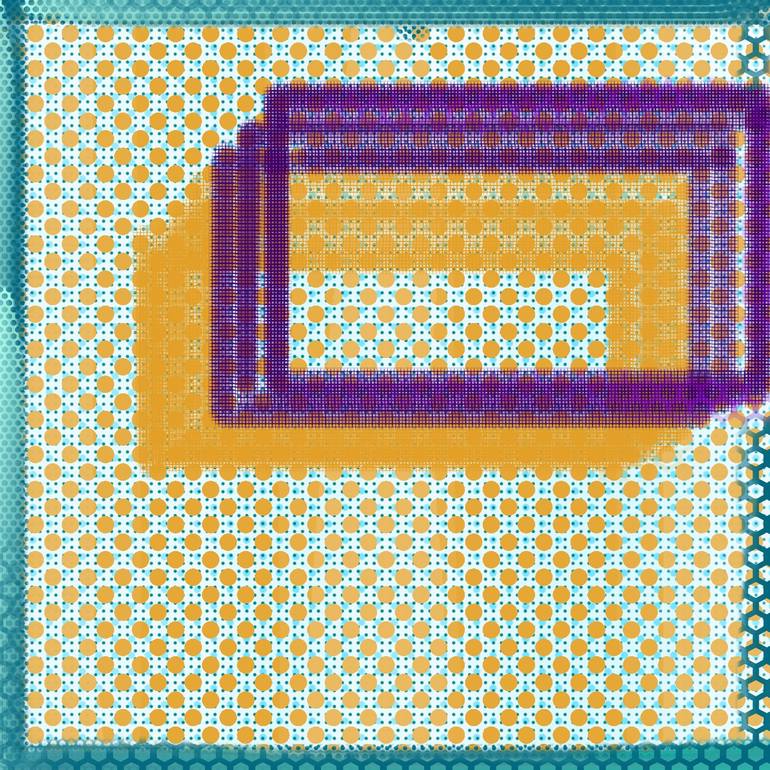 Original Abstract Digital by Mirna Arifin | Abstract Art on Paper | How do you see your world.