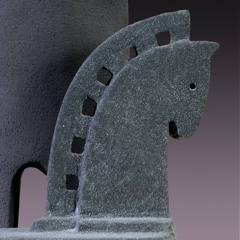 Original Cubism Animal Sculpture by Studio Vilkometria