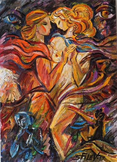 Original Love Paintings by Sasho Filev