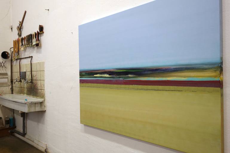 Original Impressionism Landscape Painting by Helmuth Van Galen