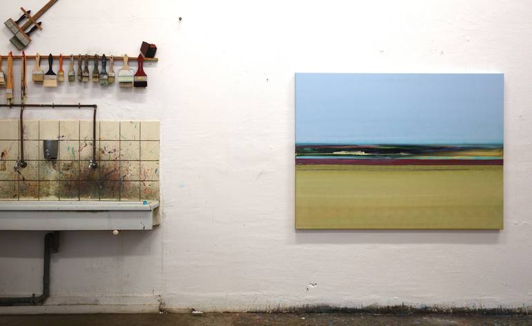 Original Impressionism Landscape Painting by Helmuth Van Galen