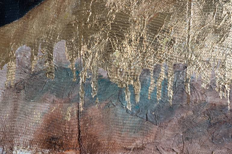 Original Abstract People Painting by Alfredo Furiati
