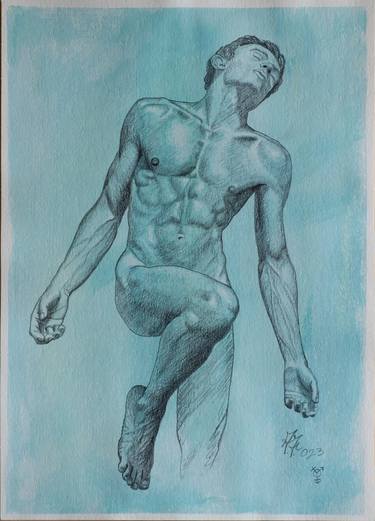 Original Nude Drawings by Alfredo Furiati