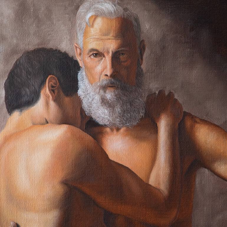 Original Figurative Family Painting by Alfredo Furiati