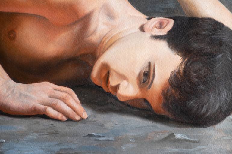 Original Figurative Classical Mythology Painting by Alfredo Furiati