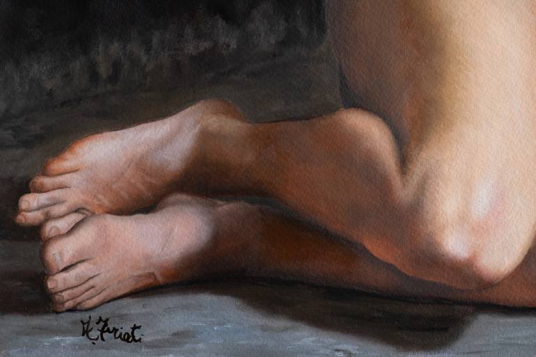 Original Figurative Classical Mythology Painting by Alfredo Furiati