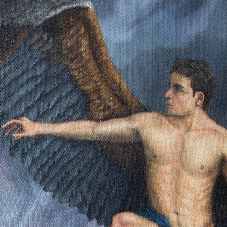 Original Classicism Classical Mythology Painting by Alfredo Furiati