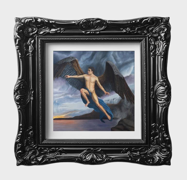 Original Classicism Classical Mythology Painting by Alfredo Furiati