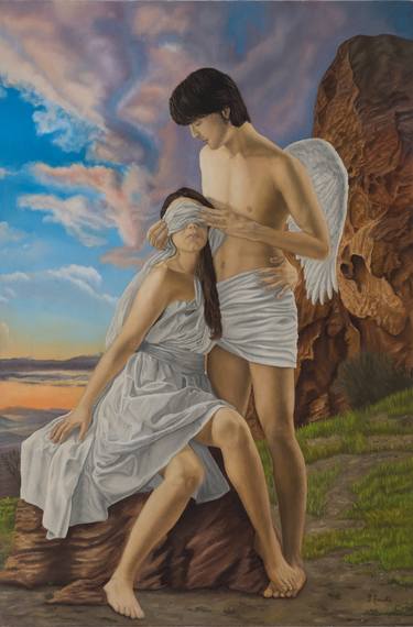 Original Classical mythology Paintings by Alfredo Furiati