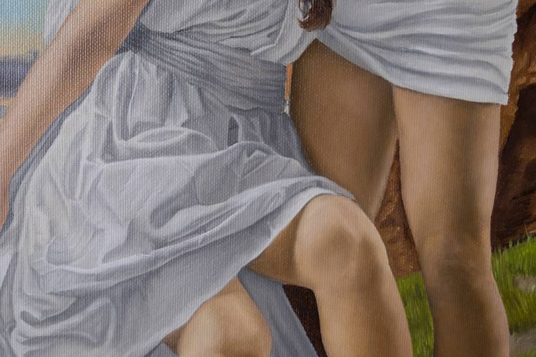 Original Figurative Classical mythology Painting by Alfredo Furiati