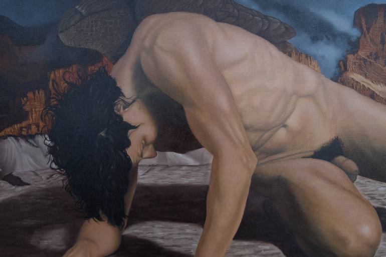 Original Classical mythology Painting by Alfredo Furiati