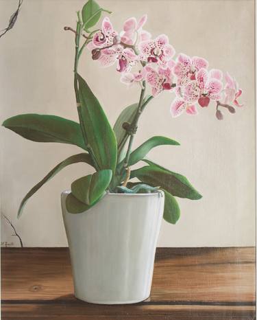 Original Fine Art Floral Paintings by Alfredo Furiati