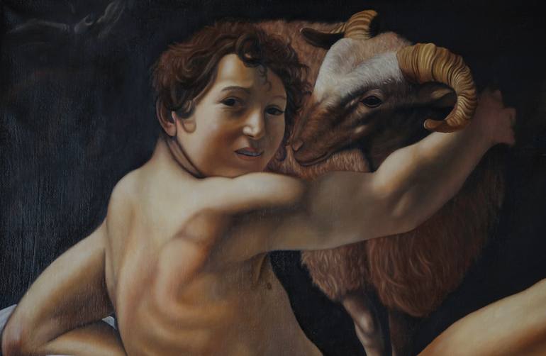 Original Conceptual Body Painting by Alfredo Furiati