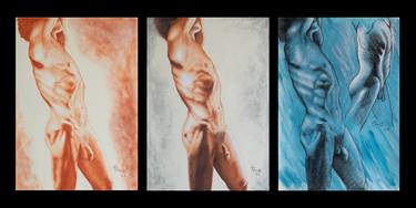 Original Nude Drawings by Alfredo Furiati