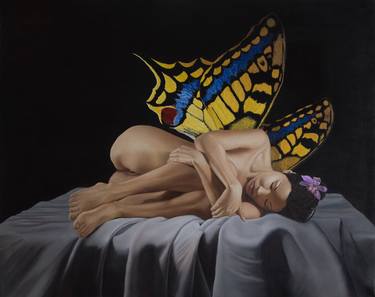 Original Conceptual Nude Paintings by Alfredo Furiati