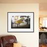 autumn leaves 35 inch print on wall