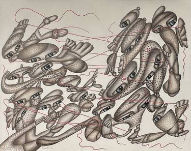 Original Contemporary Fantasy Paintings by Randa Hijazi