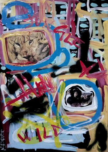 Print of Abstract Expressionism Animal Paintings by Noah Borger