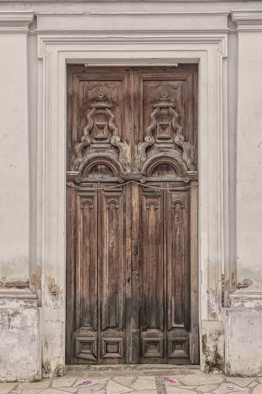 Old wooden doors thumb