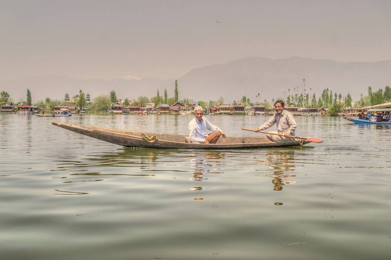 Original Boat Photography by Christopher William Adach | Classicism Art on Paper | on the lake