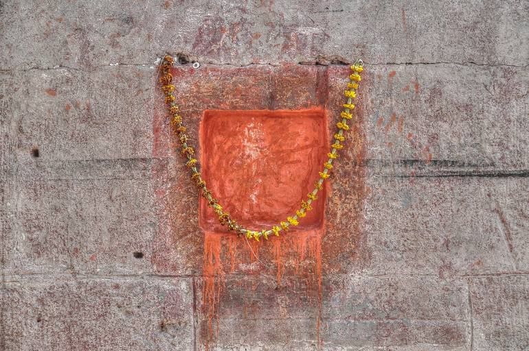 wall ritual spot in Varanasi Photography by Christopher William Adach ...