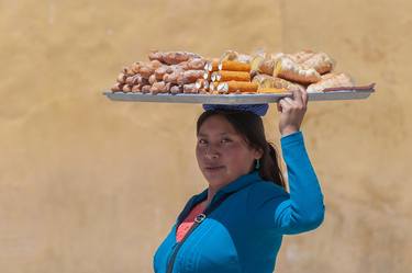 Woman with pastry - Limited Edition of 15 thumb