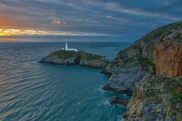 Sunset over South Stack - Limited Edition of 15 thumb