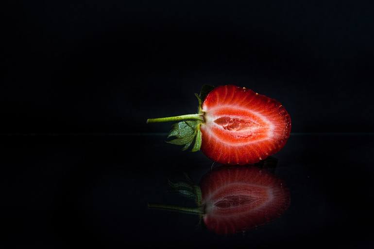 Strawberry - Limited Edition of 15 Original Photography by christopher william adach