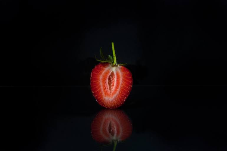 Strawberry - Limited Edition of 15 Original Photography by christopher william adach