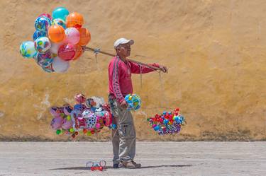 Man with balloons - Limited Edition of 15 thumb