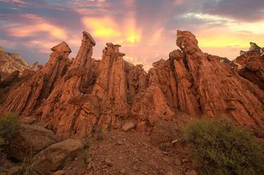 Sunset over 'valle del ongos' - Limited Edition of 15 thumb