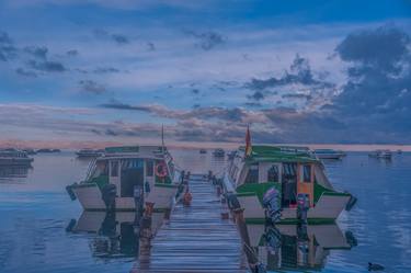 Print of Impressionism Boat Photography by Christopher William Adach