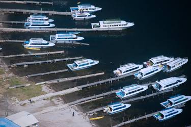 Original Impressionism Boat Photography by Christopher William Adach